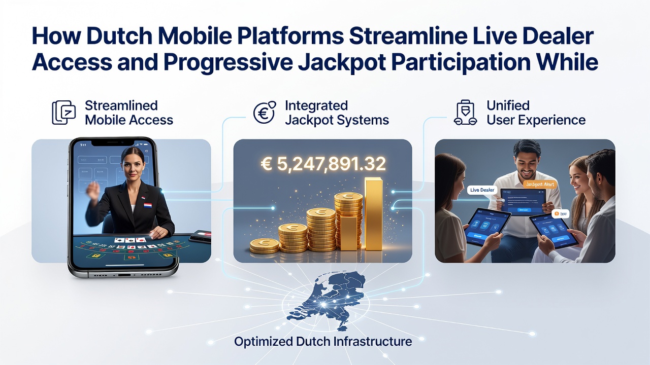 Progressieve jackpot weergave en compliance dashboard op Nederlandse mobiele casino apps